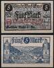   NOTGELD BAD EMS, Stadt, 5 Mark, 23.09.1922,  10.92 &pound;  +  6.77 &pound; shipping