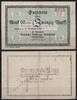   NOTGELD HARBURG, F. Th&ouml;rl&rsquo;s Vereinigte Harburger Oelfabriken AG, 20 Ma... 12.61 &pound;  +  6.77 &pound; shipping
