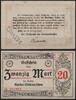   NOTGELD HEIDE, Kreis Norder-Dithmarschen, 20 Mark, 31.10.1918,  12.61 &pound;  +  6.77 &pound; shipping