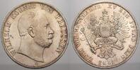 Brandenburg-Preußen Doppeltaler Wilhelm I. 1861-1888. -