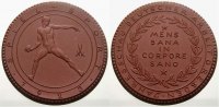 Porzellan Porzellanmedaille Porzellanmedaillen. -