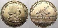 Raab, Bistum Silbermedaille Franz, Graf von Zichy 1744-1783. -