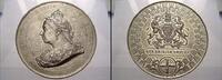 Großbritannien Zinnmedaille Victoria 1837-1901. -