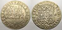 Brandenburg-Preußen 1/8 Taler Friedrich Wilhelm, der Große Kurfürst 1640-1688. -