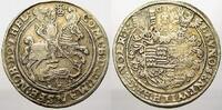 Mansfeld-vorderortische Linie zu Bornstedt 1/2 Reichstaler Bruno II., Wilhelm I., Johann Georg IV. und Volrad 1605-1615. -