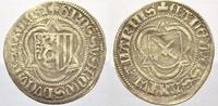 Sachsen-Markgrafschaft Meißen 1/2 Schwertgroschen Kurfürst Ernst und Herzog Albrecht 1482-1485. -