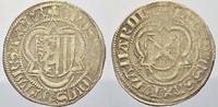Sachsen-Markgrafschaft Meißen 1/2 Schwertgroschen Kurfürst Ernst und Herzog Albrecht 1482-1485. -