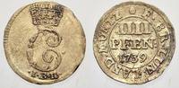 Braunschweig-Wolfenbüttel 4 Pfennig Karl I. 1735-1780. -