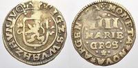 Sayn-Wittgenstein-Hohenstein 4 Mariengroschen Johann 1634-1657. -