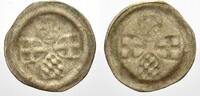 Mainz, Erzbistum Einseitiger Pfennig Adolf II. von Nassau 1461-1475. -