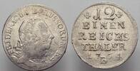 Brandenburg-Preußen 1/12 Taler Friedrich II. 1740-1786. -