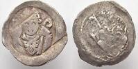 Regensburg, herzogliche und bischöfliche Mzst. Pfennig Siegfried. 1227-1246, . -