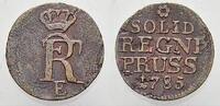 Brandenburg-Preußen Schilling Friedrich II. 1740-1786. -