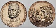 Personenmedaillen Silbermedaille Hindenburg, Paul von Beneckendorff und von *1847, +1934, Deutscher Reichspräsident. -