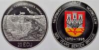 20 Ecu 1994 Norwegen Harald V. seit 1991. Polierte Platte