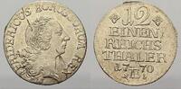 Brandenburg-Preußen 1/12 Taler Friedrich II. 1740-1786. -
