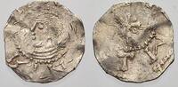 Dortmund, Stadt Denar Heinrich II. 1002-1024. Übl. Prägeschwäche, VF