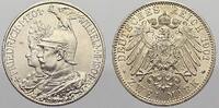 Preußen 2 Mark 1901 A Wilhelm II. 1888-1918. Fast stempelglanz-stempelglanz