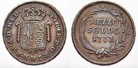 Haus Habsburg Cu 1/2 Soldo Josef II. als Mitregent 1765-1780. -