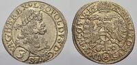 Haus Habsburg 3 Kreuzer (Groschen) 1670 Leopold I. 1658-1705. Fast stemp... 95.36 £  +  21.67 £ shipping