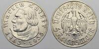 Drittes Reich 5 Reichsmark 1933 A Fast Pr&auml;gefrisch 166.64 &pound;  +  21.36 &pound; shipping