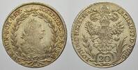 Haus Habsburg 20 Kreuzer 1786 F Josef II. 1780-1790. Sehr sch&ouml;n-vorz&uuml;gli... 47.00 &pound;  +  21.36 &pound; shipping
