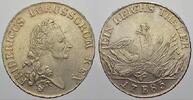 Brandenburg-Preu&szlig;en Taler 1785 B Friedrich II. 1740-1786. Leicht justier... 252.09 &pound;  +  21.36 &pound; shipping