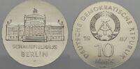 Deutsche Demokratische Republik 10 Mark 1987 Stempelglanz 29.62 &pound;  +  21.16 &pound; shipping