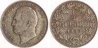 Hessen-Darmstadt 1/2 Gulden Ludwig II. 1830-1848 -