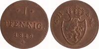 Hessen-Darmstadt 1 Pfennig Ludwig I. 1806-1830. -