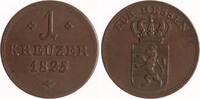 Hessen-Kassel 1 Kreuzer Wilhelm II. 1821-1847. -