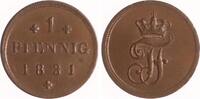 Mecklenburg-Schwerin Pfennig Friedrich Franz I. 1785-1831. -