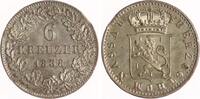 Nassau 6 Kreuzer Wilhelm 1816-1839. -