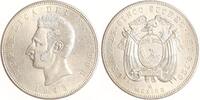 5 Sucres 1943 Ecuador  Vorzüglich - Stempelglanz