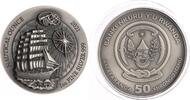 50 Amafaranga 2021 Ruanda Nautical Ounce. Stempelglanz in Originalkapsel