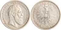 Württemberg 5 Mark 1876 F Karl 1864-1891. Schön/Sehr schön 39.01 £  +  8.67 £ shipping