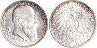 Baden 2 Mark 1902 (G) Friedrich I. 1856-1907. Vorzüglich - Stempelglanz 39.01 £  +  8.67 £ shipping