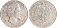 Bayern 5 Mark 1876 D Ludwig II. 1864-1886. Schön/Sehr schön, kleiner Ran... 39.01 £  +  8.67 £ shipping