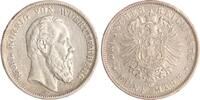 Württemberg 5 Mark 1876 F Karl 1864-1891. Schön/Sehr schön 39.01 £  +  8.67 £ shipping