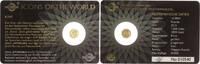 Ruanda 10 Amafaranga 2015 Gold Affordable - Kiwi. Stempelglanz in Coincard 33.85 &pound;  +  8.46 &pound; shipping