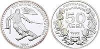 Bulgarien 50 Leva 1992 Olympische Spiele. Polierte Platte in Kapsel 25.39 &pound;  +  8.46 &pound; shipping