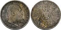 Württemberg 5 Mark Wilhelm II. 1891-1918. -
