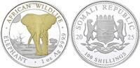 Somalia 100 Shillings 2025 African Wildlife - Elephant - Golden Enigma. ... 81.18 &pound;  +  8.55 &pound; shipping