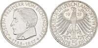 Bundesrepublik Deutschland 5 DM 1957 J Eichendorff. Vorz&uuml;glich+ 85.46 &pound;  +  8.55 &pound; shipping