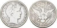 USA Half Dollar 1907 D Barber Half Dollar. Sch&ouml;n/Sehr sch&ouml;n 34.18 &pound;  +  8.55 &pound; shipping