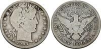 USA Half Dollar 1907 S Barber Half Dollar. Sch&ouml;n, Kratzer 29.91 &pound;  +  8.55 &pound; shipping