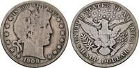 USA Half Dollar 1908 S Barber Half Dollar. Sch&ouml;n 29.91 &pound;  +  8.55 &pound; shipping