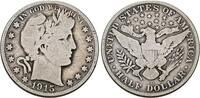 USA Half Dollar 1915 D Barber Half Dollar. Sch&ouml;n 29.91 &pound;  +  8.55 &pound; shipping