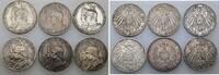 Preussen 6 x 2 Mark 1901 (A) Wilhelm II. 1888-1918. sehr sch&ouml;n - vorz&uuml;gl... 149.55 &pound;  +  8.55 &pound; shipping