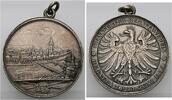 Frankfurt Silbermedaille 1896 Regatta-Verein. Vorz&uuml;glich 235.00 &pound;  +  17.09 &pound; shipping